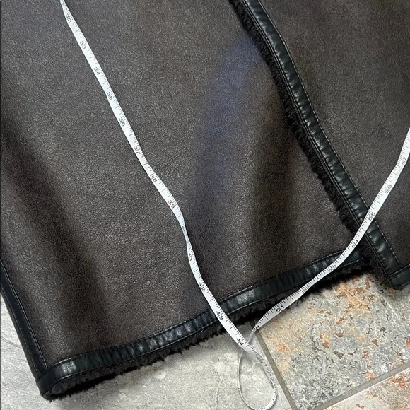 NWT Zara chocolate Brown reversable Coat - Picture 6 of 10